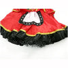Costume Femme Petit Chaperon Rouge avec Robe et Cape pour Carnaval 5