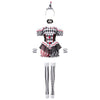 Costume de Clown Femme Épaules Dénudées Short Combinaison 5 Pièces 5