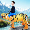 Costume gonflable pour adulte style mascotte animalier amusant 2