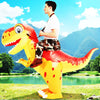 Costume gonflable pour adulte style mascotte animalier amusant 7