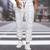 Variant image for Pantalon Homme à Carreaux Élégant en Mélange de Coton-13