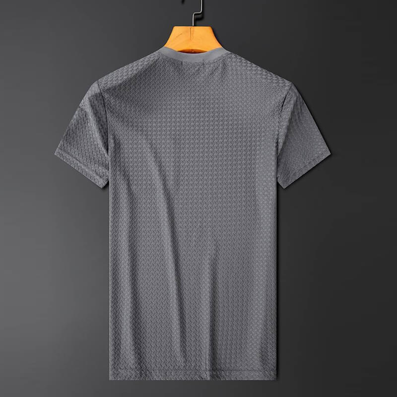 Ensemble de Loisirs pour Hommes Deux Pièces T-Shirt et Pantalon Polyester Confortable 4