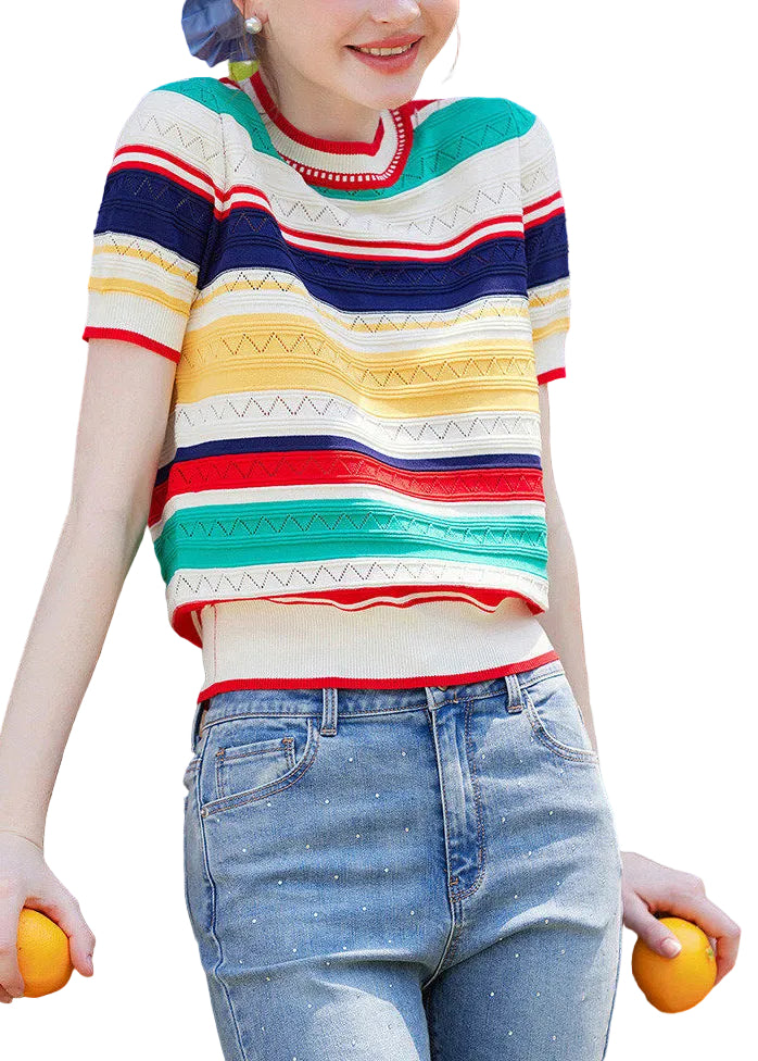 Débardeur Femme Color Block Surdimensionné 0