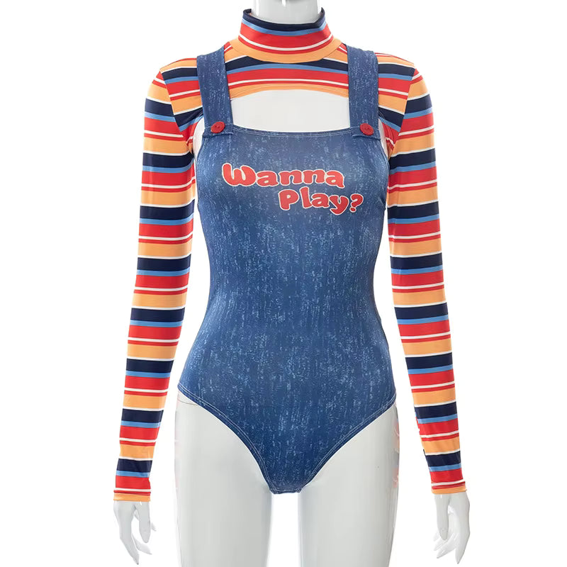 Déguisement Femme Halloween Personnage de Film Chucky 5