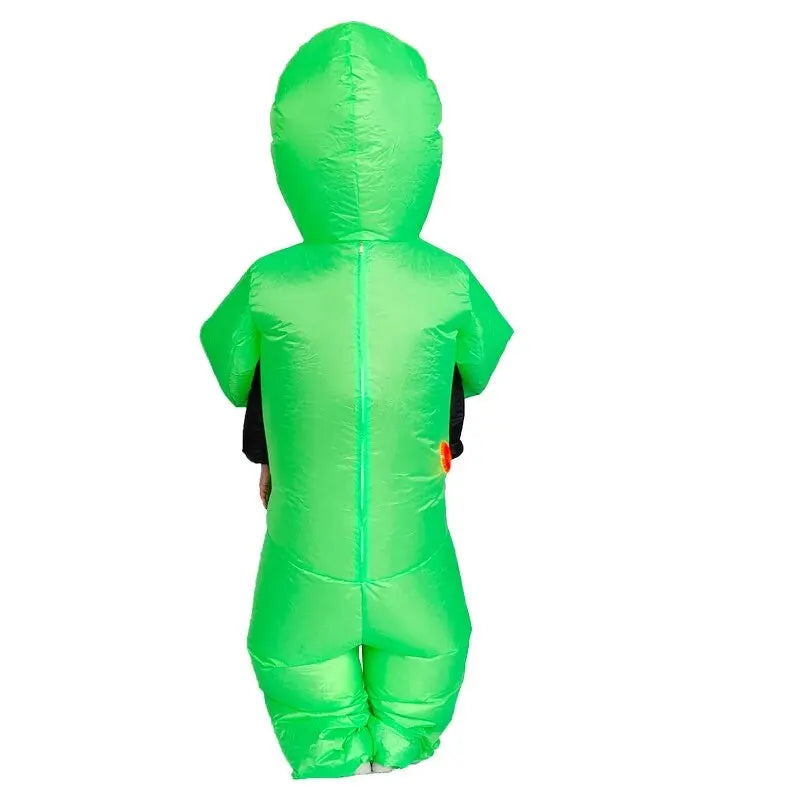 Déguisement Halloween Homme Costume Gonflable Alien Humoristique Polyester 0