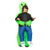 Déguisement Halloween Homme Costume Gonflable Alien Humoristique Polyester 5