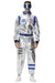 Déguisement d'Astronaute Argenté Halloween Polyester 10