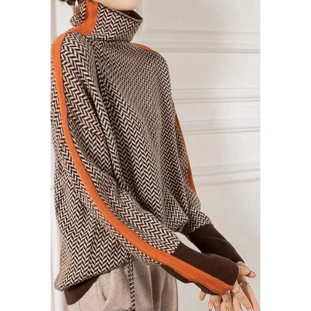Pull Homme Confortable en Laine Épais Moderne-2