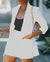 Variant image for Ensemble Femme Blazer et Short Décontracté Tissu Respirant-9
