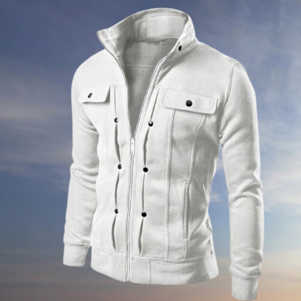 Variant image for Veste Homme Élégante Confortable Polyester Ajustée-1