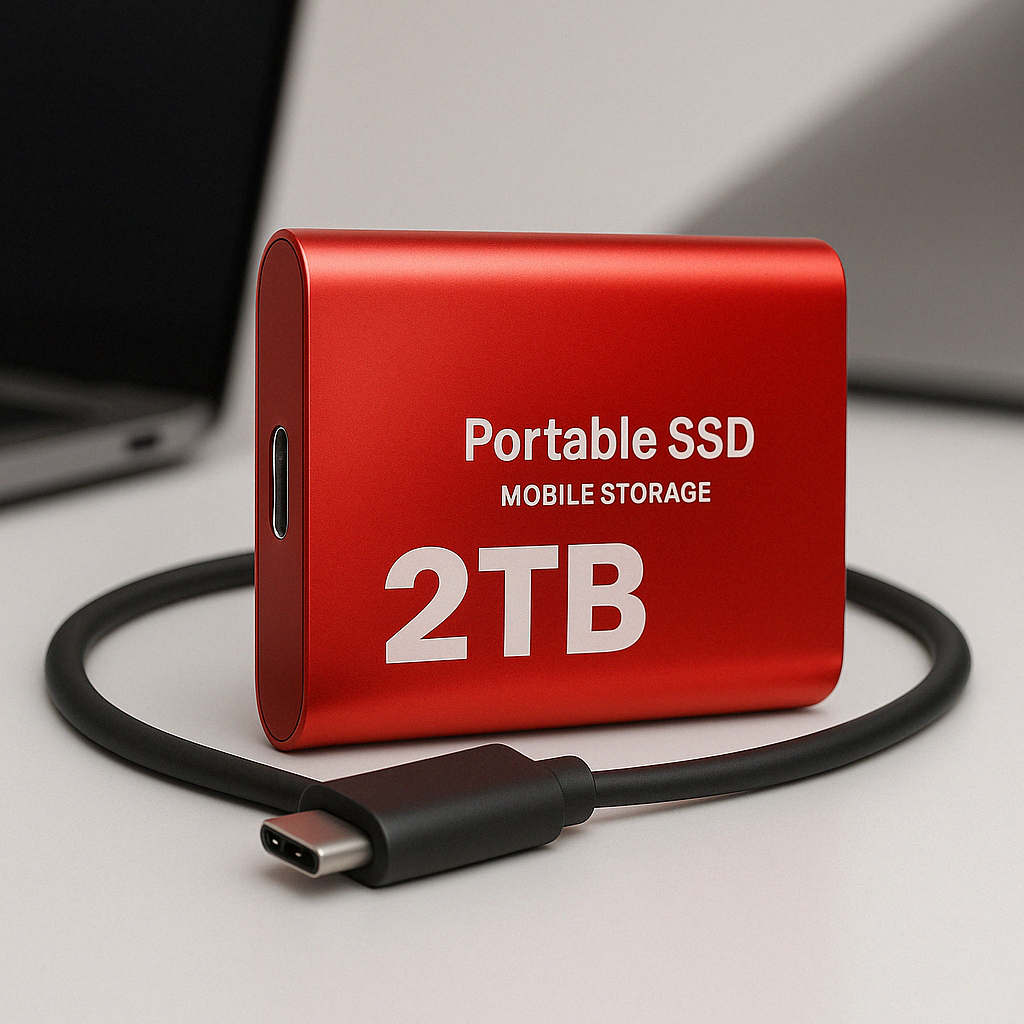 Disque SSD portable haute vitesse au format compact 2