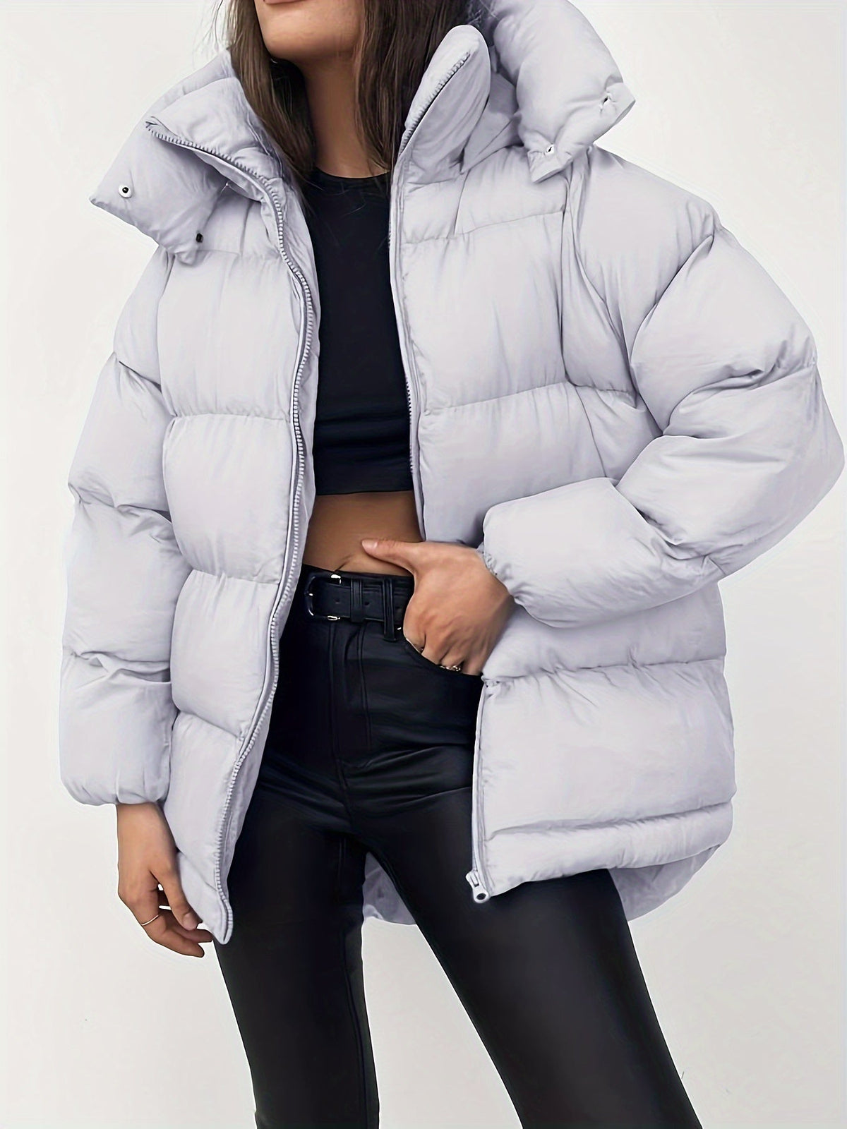 Doudoune Courte Femme Confortable 4