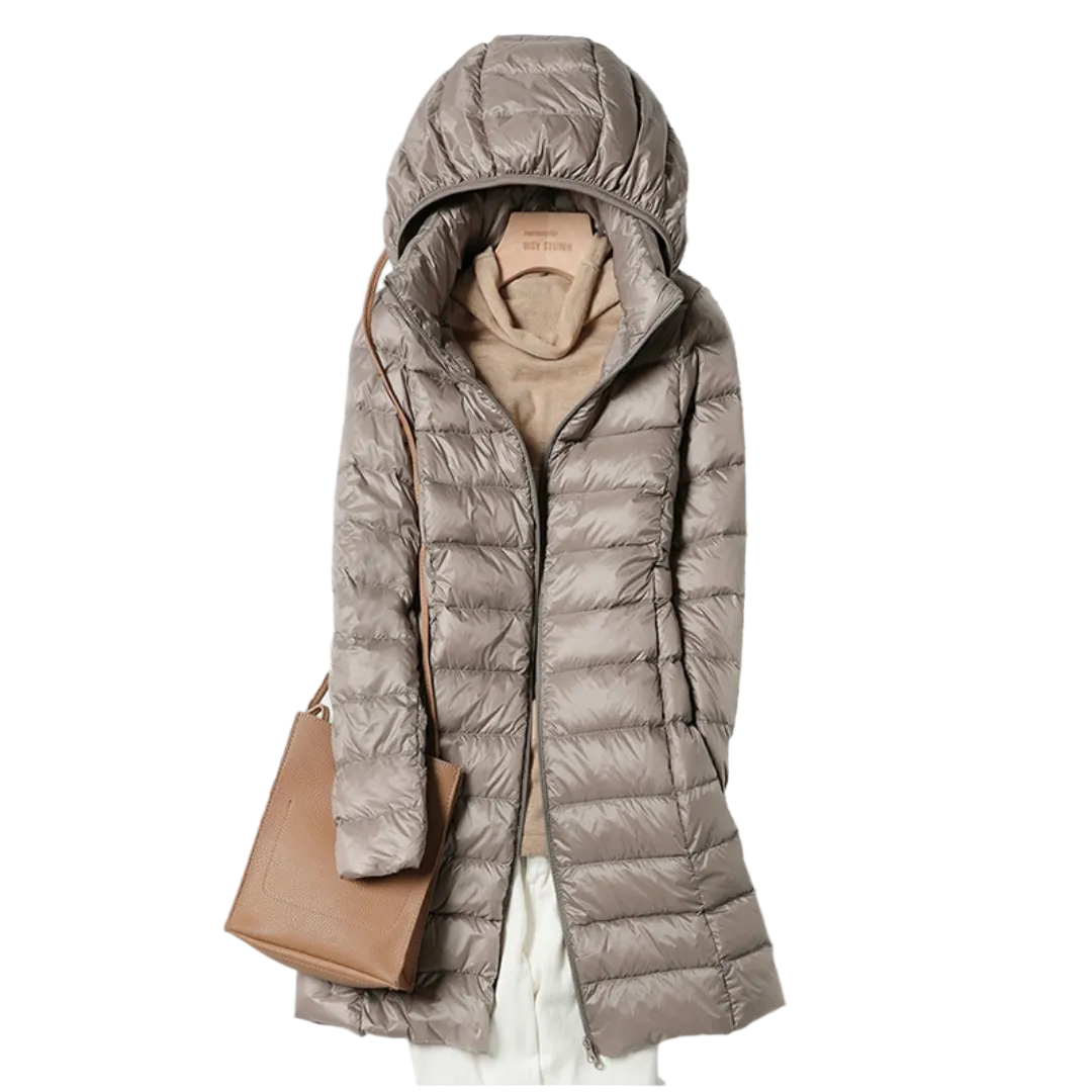 Doudoune Femme À Capuche Ultra Légère Moderne 0