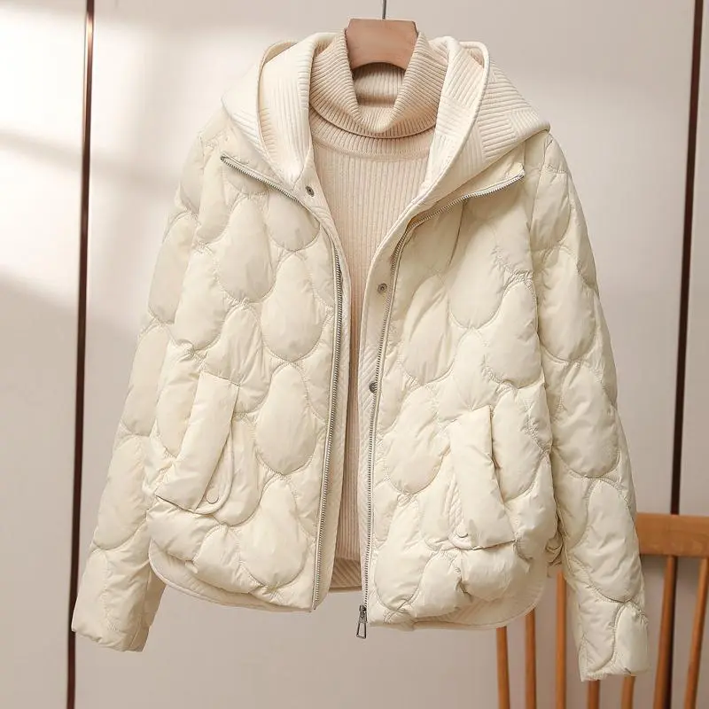 Doudoune Longue Femme Tendance et Chaude 4