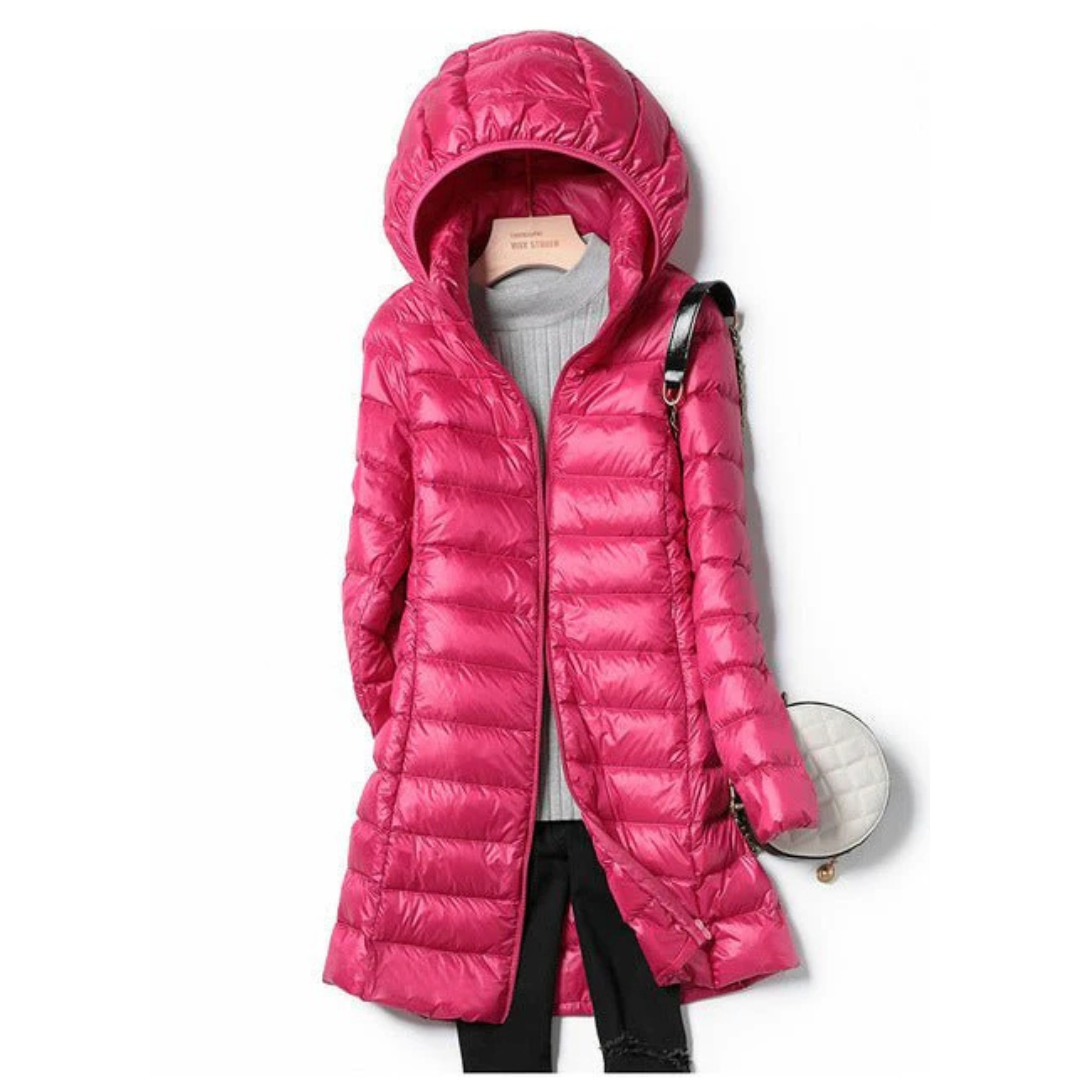 Doudoune à Capuche pour Femmes au Style Hivernal 1