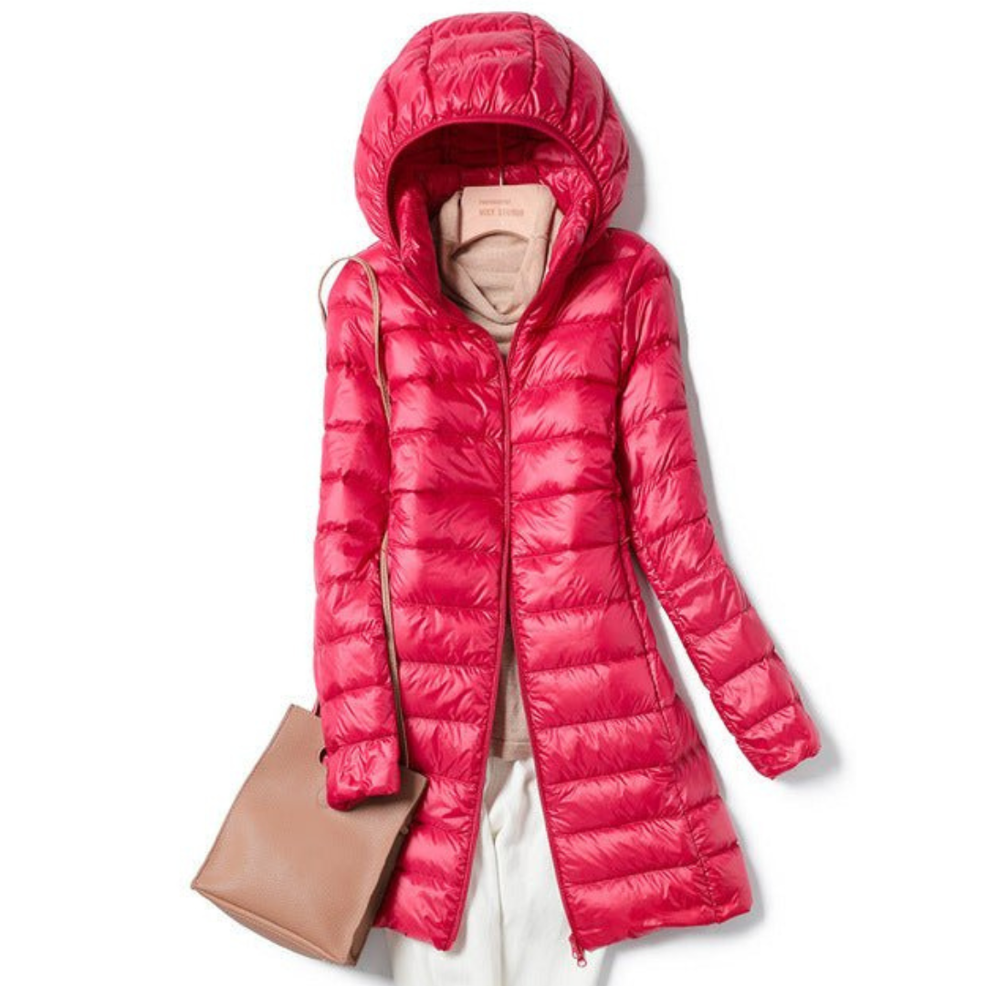 Doudoune à Capuche pour Femmes au Style Hivernal 4