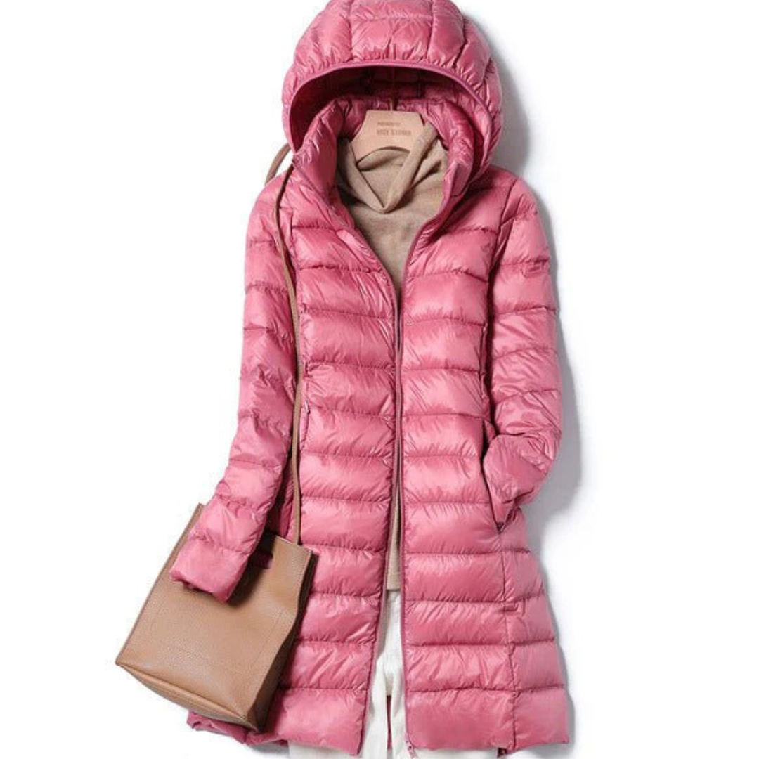 Doudoune à Capuche pour Femmes au Style Hivernal 6