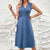 Variant image for Robe d'Été Femme Chic en Tissu Léger Aéré-7