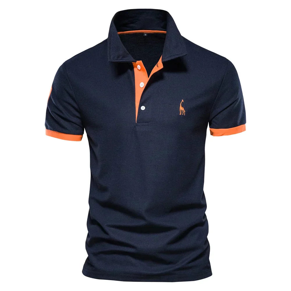 Variant image for Polo Homme Classique Manche Courte 100% Coton Confortable et Élégant-43
