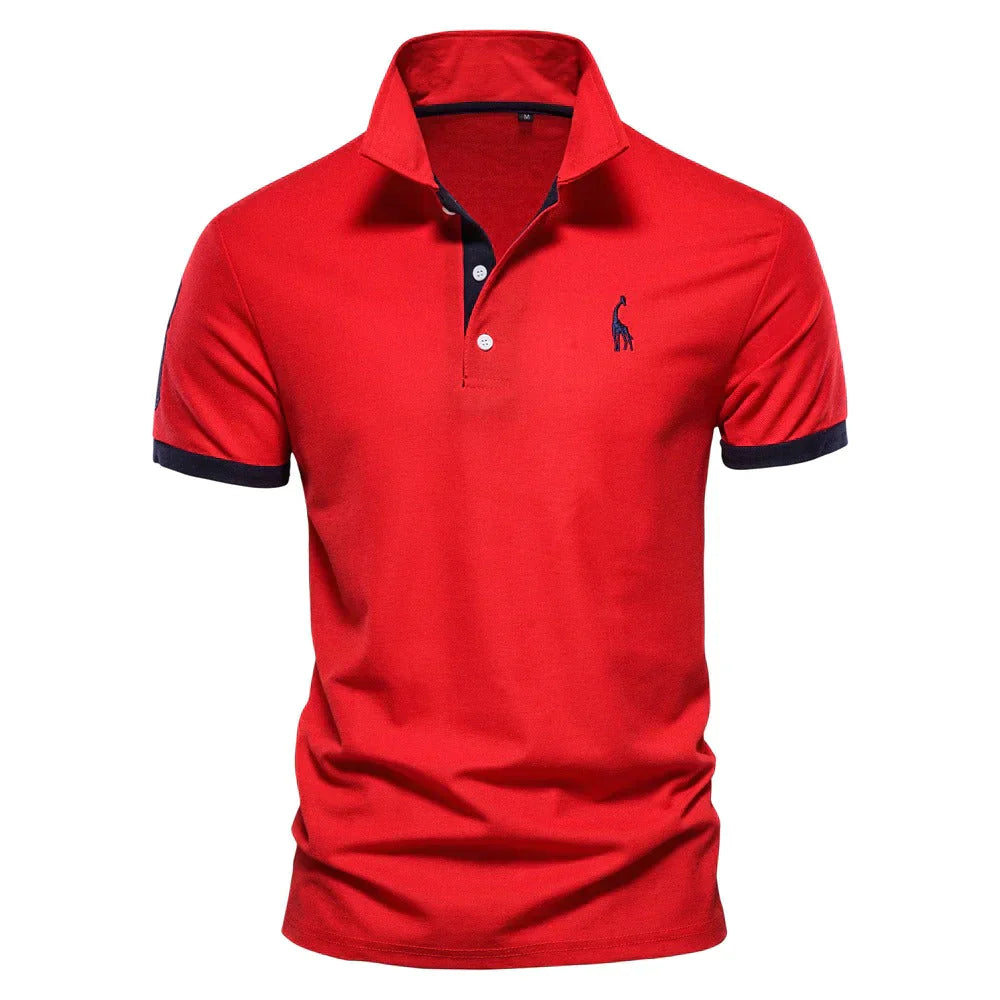 Variant image for Polo Homme Classique Manche Courte 100% Coton Confortable et Élégant-22