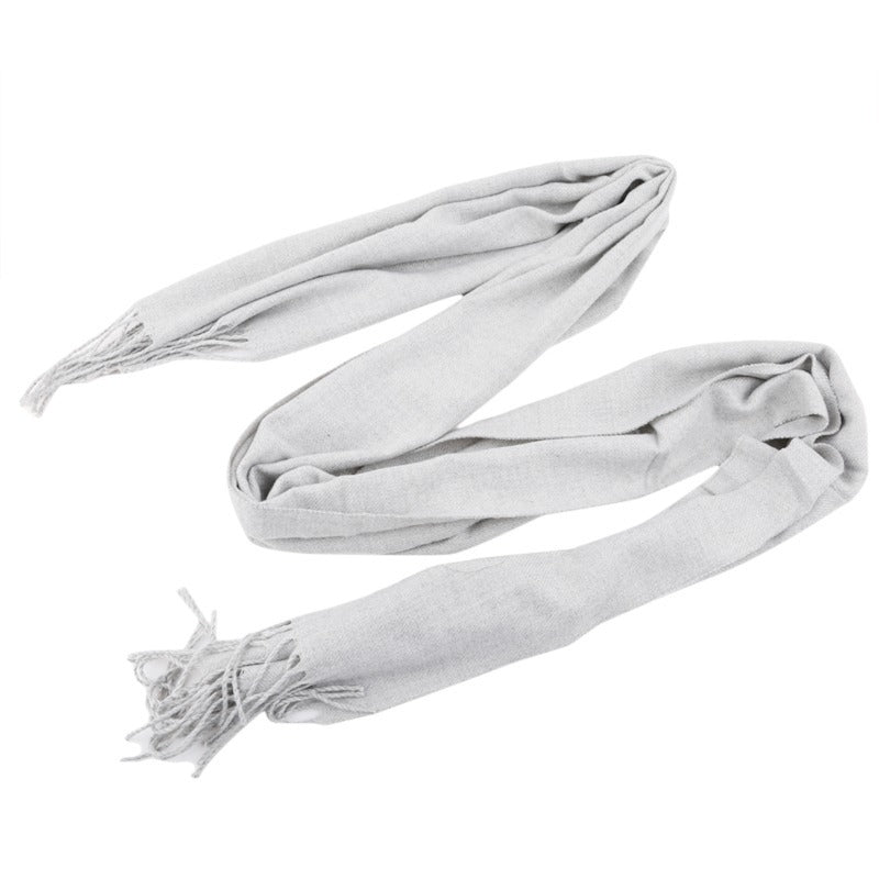 Écharpe Longue Unisexe avec Franges, Style Polyvalent pour Femme et Homme 2