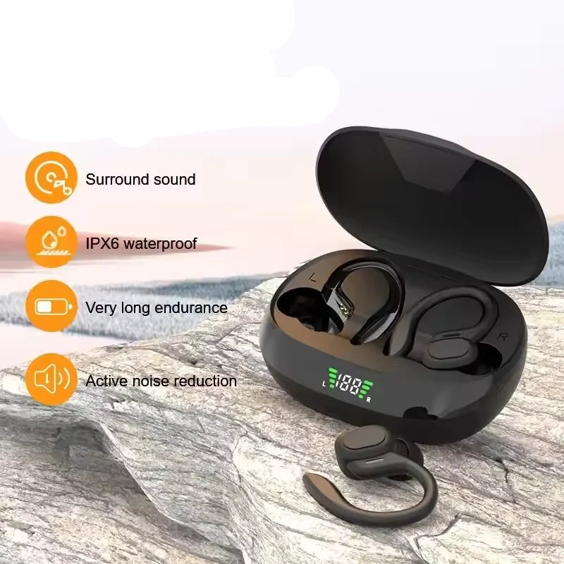 Écouteurs Bluetooth Sans Fil Sport Intra-Auriculaires avec Micro 1