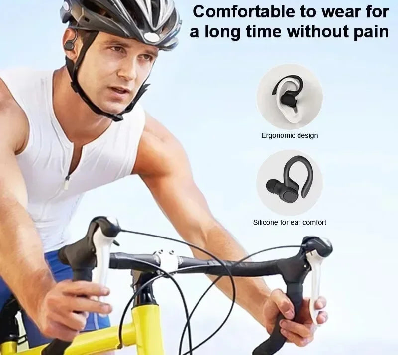 Écouteurs Bluetooth Sans Fil Sport Intra-Auriculaires avec Micro 4