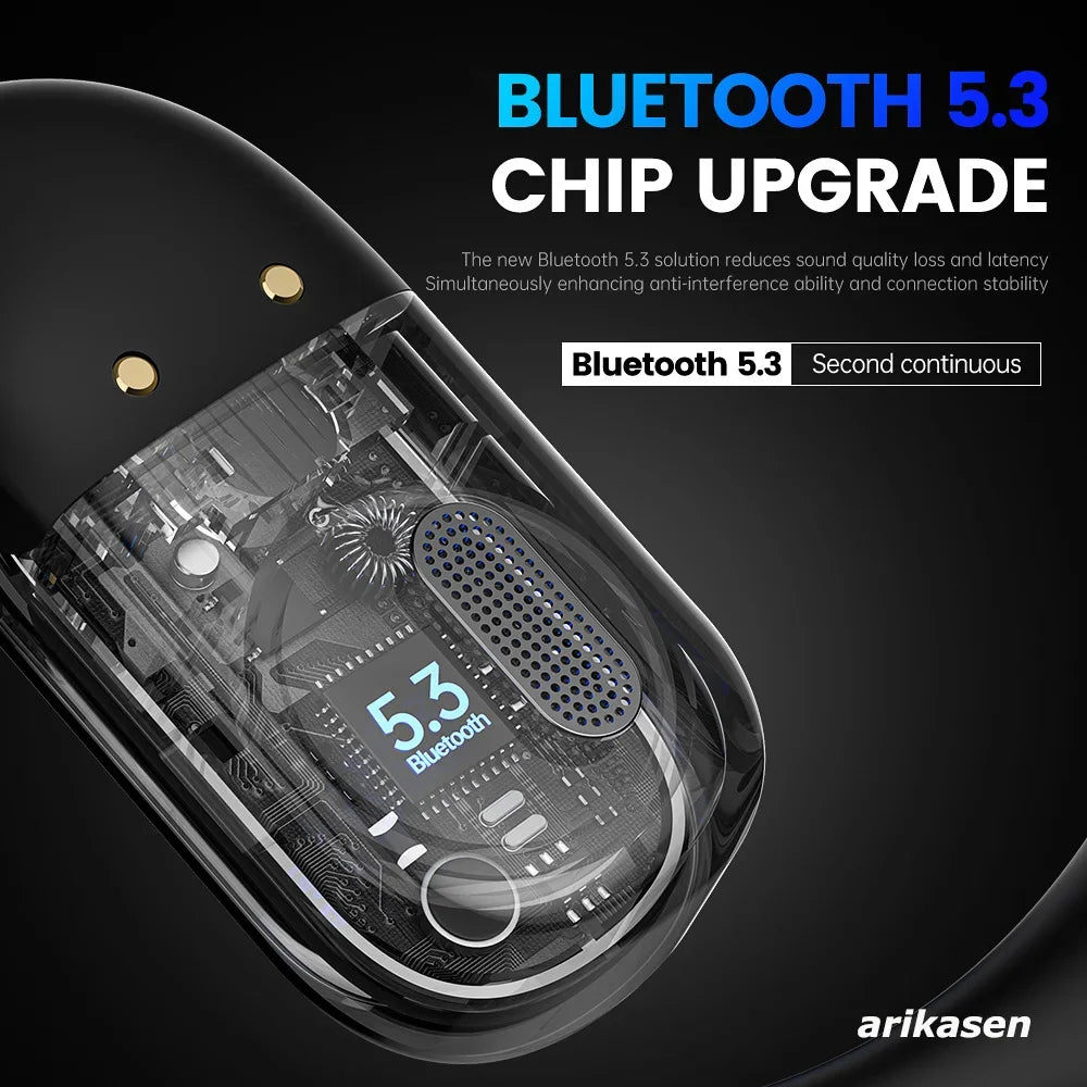 Écouteurs Bluetooth Sportifs Ouverts Haute Résolution pour Activités Actives 4