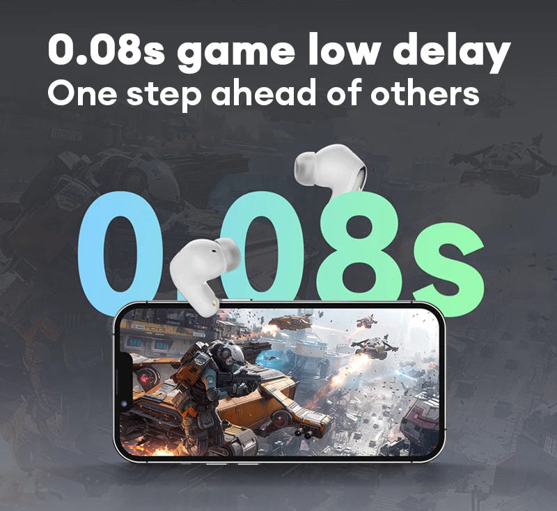 Écouteurs Gaming Sans Fil Avec Autonomie Longue Pour Gamer 4