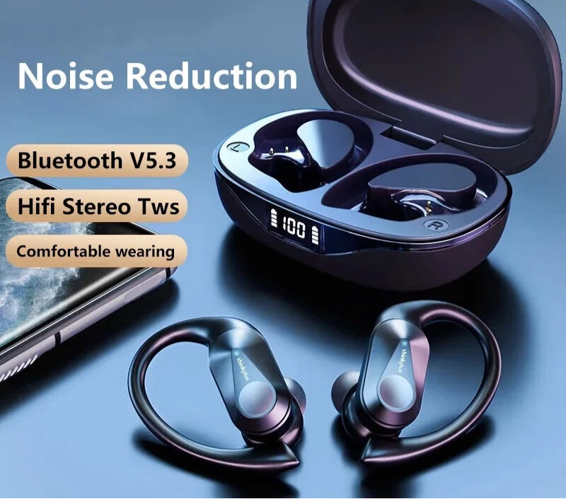Écouteurs Sans Fil Bluetooth V5.3 Confortables Pour Sport 0