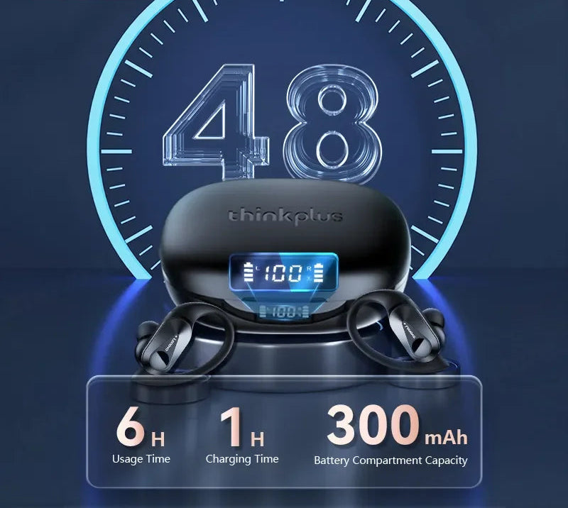 Écouteurs Sans Fil Bluetooth V5.3 Confortables Pour Sport 1