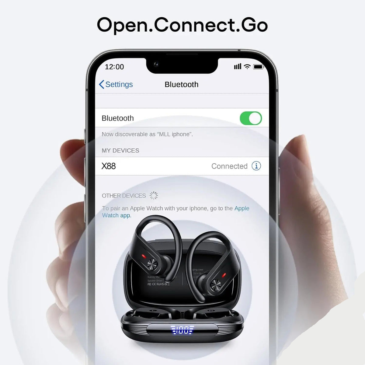 Écouteurs Sans Fil Sportifs Bluetooth Avec Microphone Pour Appels 3