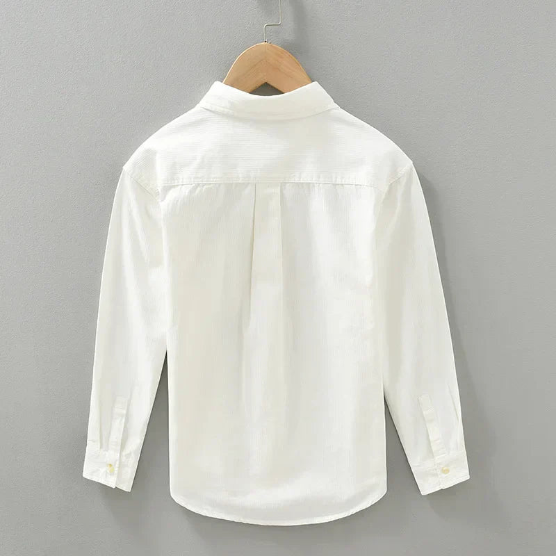 Chemise Homme Classique Confortable en Tissu Doux 3