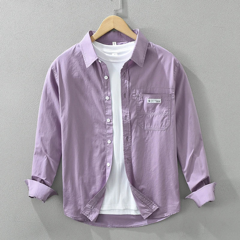 Chemise pour Hommes en Coton Style Intemporel 1