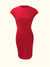 Robe Femme Midi Élégante En Tissu Léger à Encolure Ronde-6