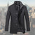 Variant image for Manteau Hiver Homme Long Design Élégant Tissu Premium-11