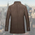 Manteau Hiver Homme Long Design Élégant Tissu Premium-6