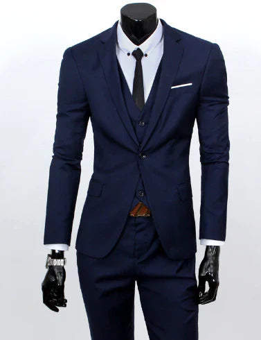 Ensemble 3 pièces pour hommes - Costume d'affaires 2