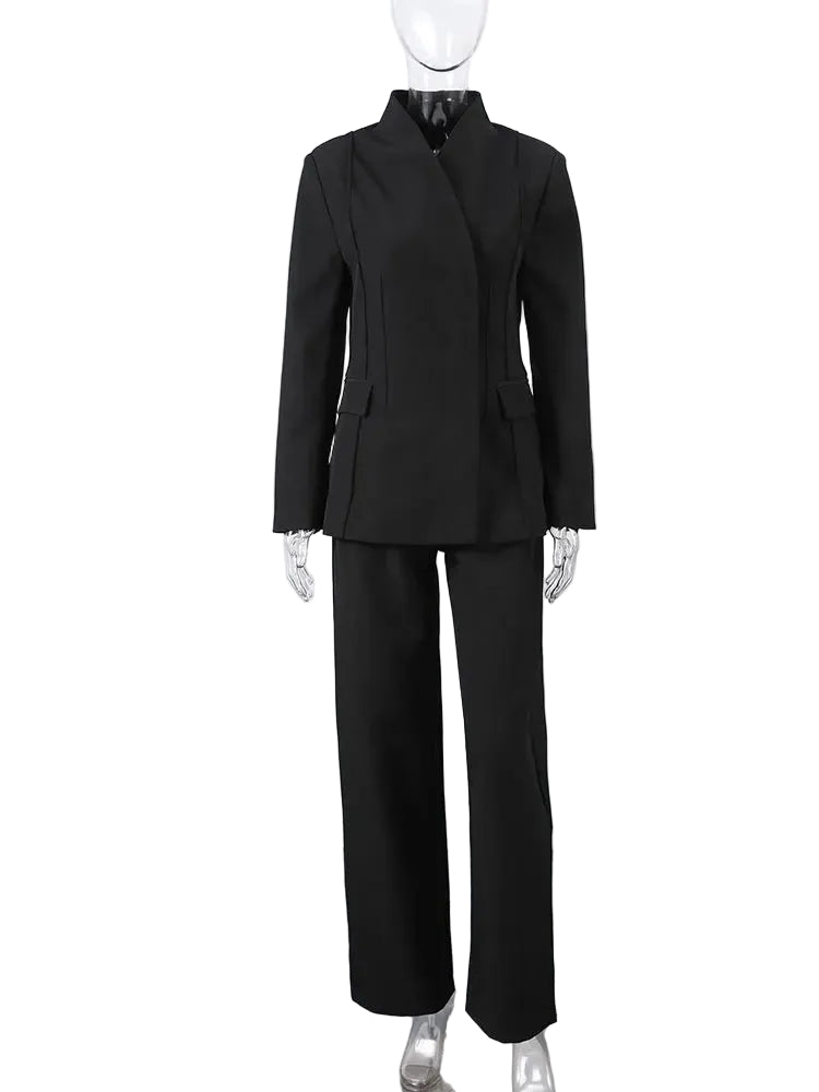 Ensemble Blazer et Pantalon pour Femmes Chic 5