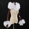 Ensemble Costume Femme Col Volanté Créatif 2