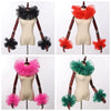 Ensemble Costume Femme Col Volanté Créatif 3