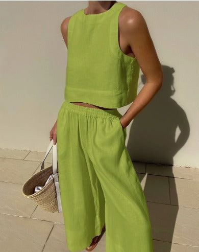 Ensemble Décontracté Femme Deux Pièces Style Coordonné 7