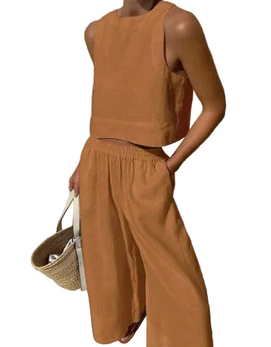 Ensemble Décontracté Femme Deux Pièces Style Coordonné 8