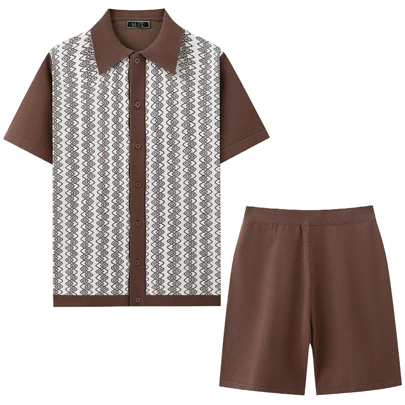 Ensemble Décontracté pour Homme avec Chemise et Pantalon 0