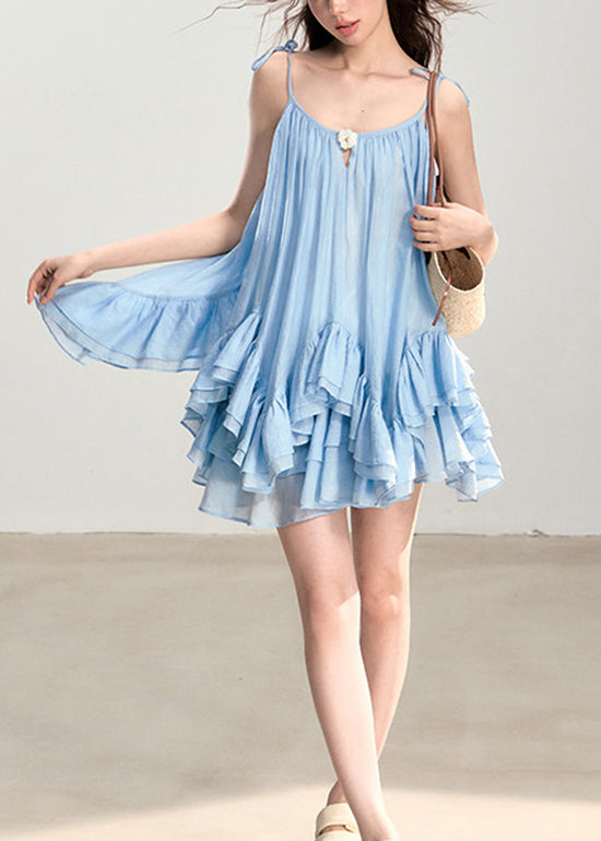 Ensemble Femme Deux Pièces Patchwork à Volants Été 3