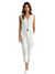 Ensemble Femme Gilet et Pantalon Rayé Tissu Léger Casual 0