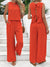 Ensemble Femme Lin Décontracté Haut Sans Manches Pantalon 4