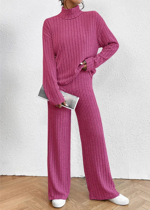 Ensemble Femme Pull et Pantalon Tricoté Moderne 7