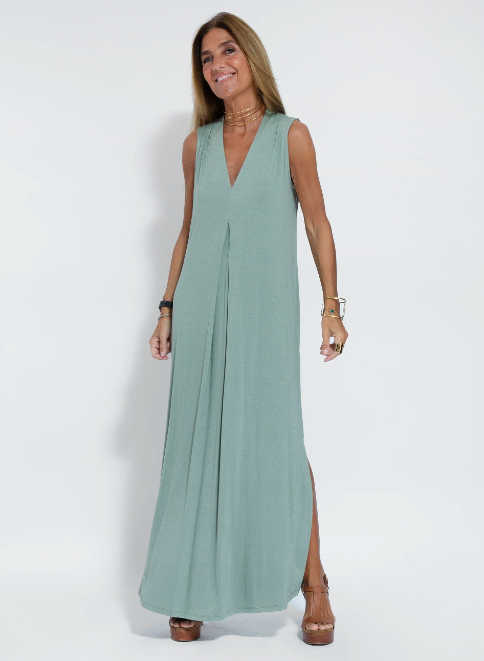 Ensemble Femme Robe Longue et Veste Fluide 9