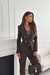Ensemble Femme Tailleur Pantalon Chic en Tissu Mélangé 5